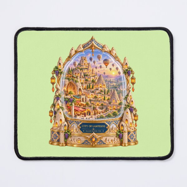 Item preview, City of Lanterns – Glowing Fantasy Rock Kingdom designed and sold by sunbowjp stadio.