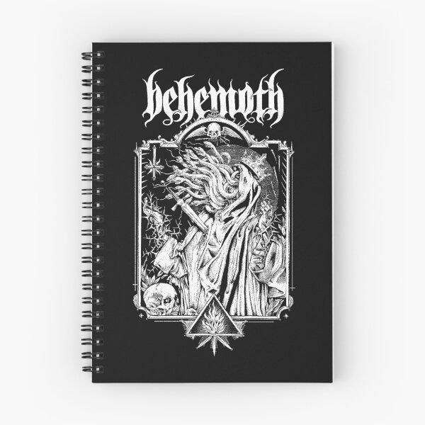Item preview, Black And White Behemoth Black Metal Occult Gothic Artwork designed and sold by kurgelhipo.