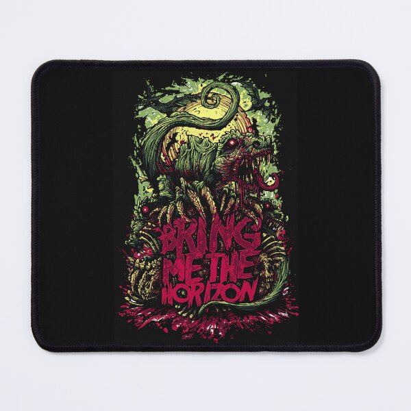 Item preview, Artwork Bring Me The Horizon Neon Skull Metal designed and sold by kurgelhipo.
