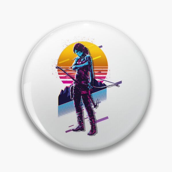 Item preview, Lara Croft - Tomb Raider 80S Retro designed and sold by bsalaub-.