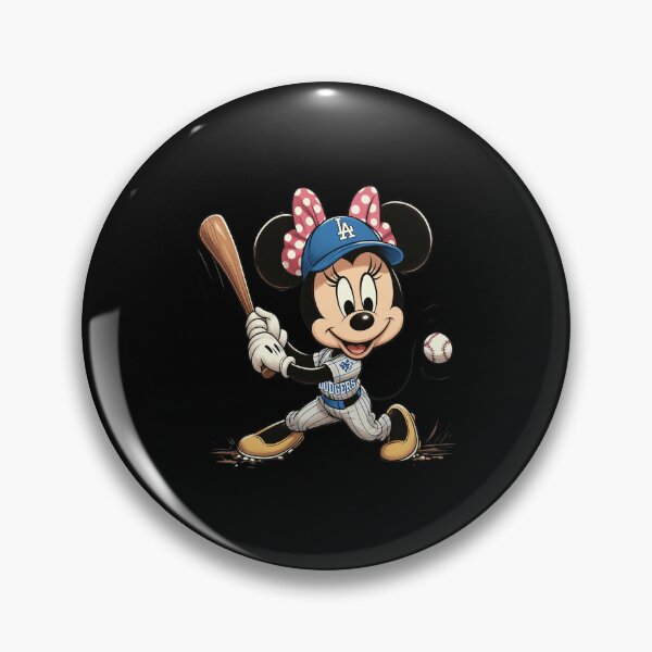 Item preview, Cute Mouse Baseball Batter LA Fan Art designed and sold by JOSEPEDEEN12.