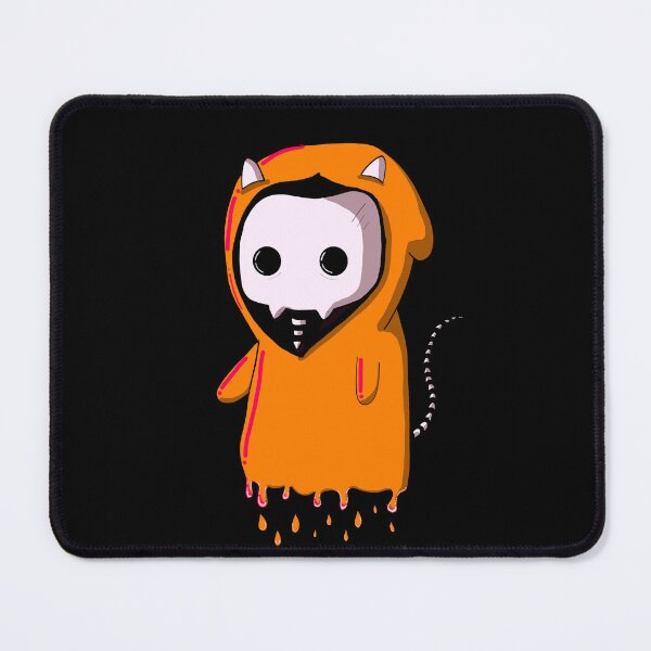 Item preview, Grim Kitty Orange designed and sold by DoodlesbyEllieE.