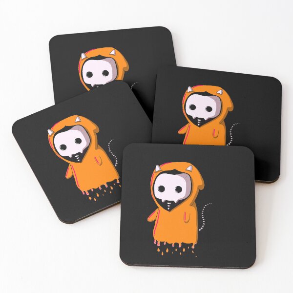 Item preview, Grim Kitty Orange designed and sold by DoodlesbyEllieE.