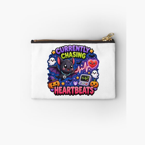 Item preview, Currently Chasing Heartbeats — Veterinary Cardiology Halloween designed and sold by Bettybee00.