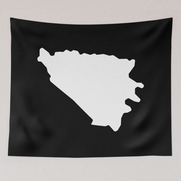 Item preview, Bosnia And Herzegovina Country Shape BA designed and sold by shitpostee.