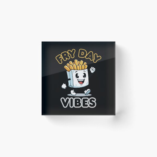 Item preview, Fry Day Vibes Cartoon Potato Fun designed and sold by Goodimoodshop.