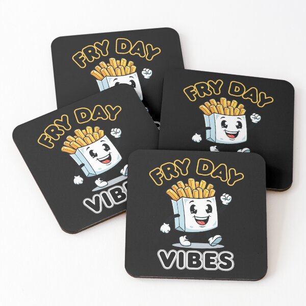 Item preview, Fry Day Vibes Cartoon Potato Fun designed and sold by Goodimoodshop.