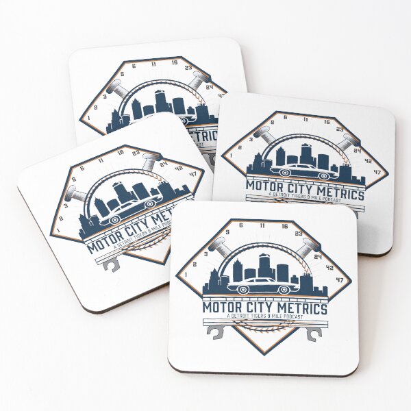 Artikelvorschau, Motor City Metrics Detroit Baseball Podcast Logo entworfen und verkauft von JOSEPEDEEN12.