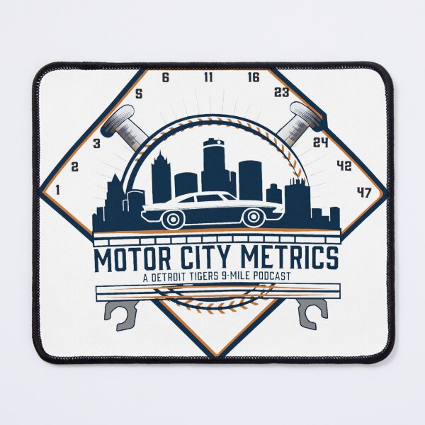 Item preview, Motor City Metrics Detroit Baseball Podcast Logo designed and sold by JOSEPEDEEN12.