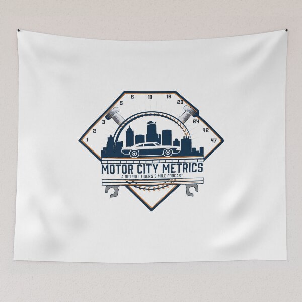 Item preview, Motor City Metrics Detroit Baseball Podcast Logo designed and sold by JOSEPEDEEN12.