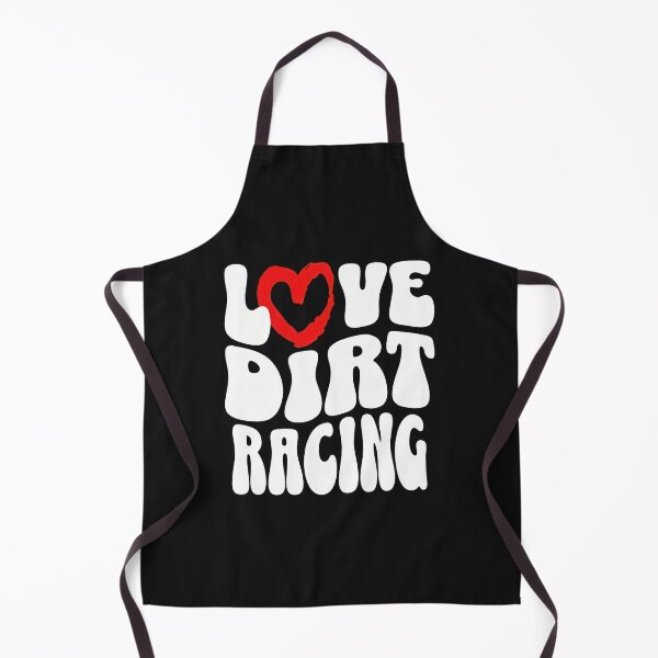 Item preview, Love Dirt Racing Retro Heart designed and sold by YarningsandYear.