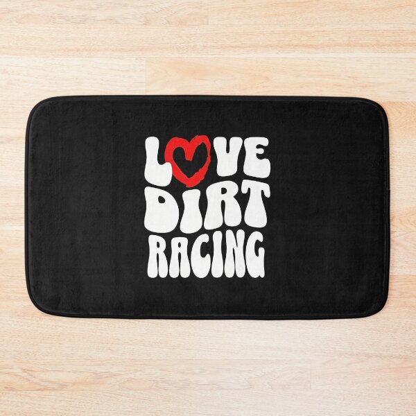 Item preview, Love Dirt Racing Retro Heart designed and sold by YarningsandYear.