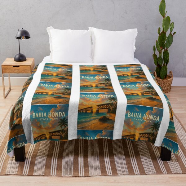 Item preview, Bahia Honda State Park Railway Bridge Sunset Florida Keys designed and sold by gr-arts.