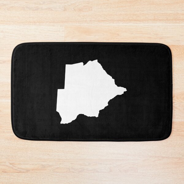 Item preview, Botswana Country Shape BW designed and sold by shitpostee.