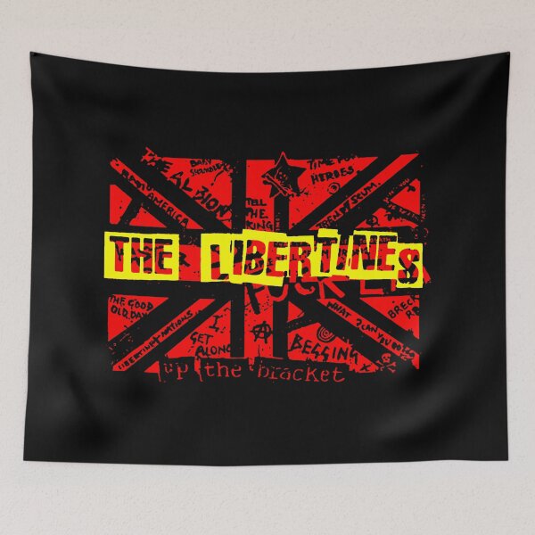 Item preview, Red Background Garage Rock Band designed and sold by MosiUniq.