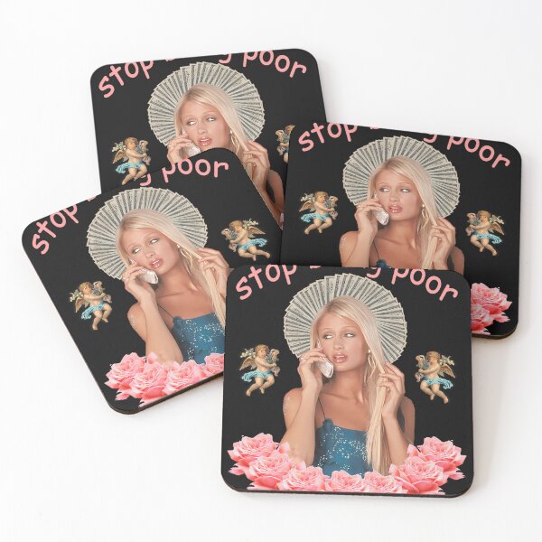 Item preview, Paris Hilton 'Stop Being Poor' designed and sold by art-anil-red.