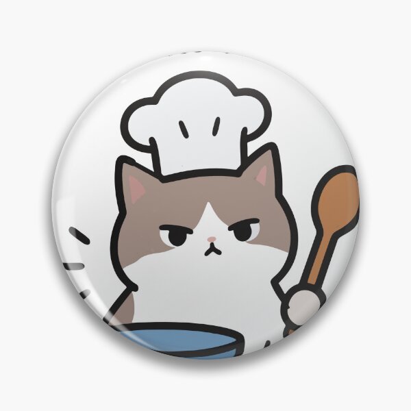 Item preview, Let Him Cook - Cat designed and sold by HoshiiCreations.