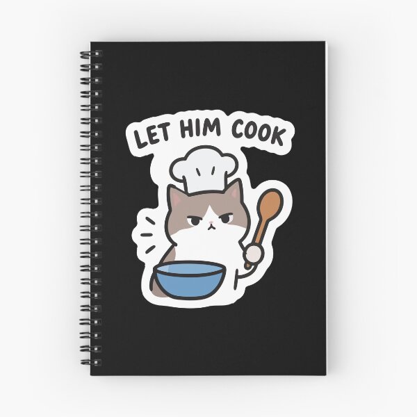 Item preview, Let Him Cook - Cat designed and sold by HoshiiCreations.