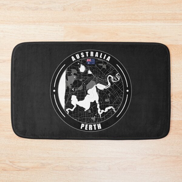 Item preview, Perth Australia City Map  designed and sold by Thistle-TShop.