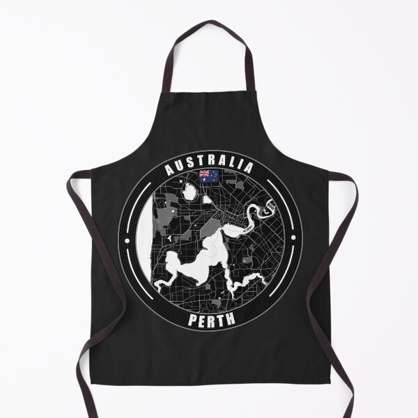 Item preview, Perth Australia City Map designed and sold by Thistle-TShop.