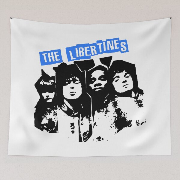 Item preview, Blue Typography Garage Rock Band designed and sold by MosiUniq.