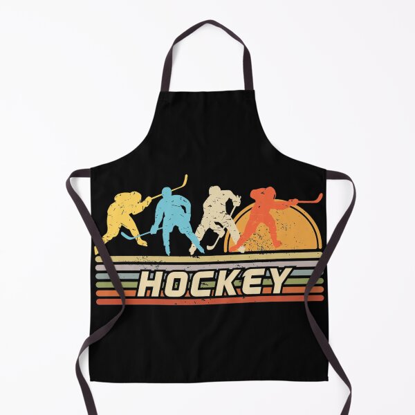 Item preview, Retro Retro Ice Hockey Player Sunset Silhouette designed and sold by JOSEPEDEEN12.