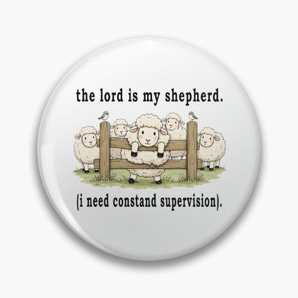 Item preview, The Lord Is My Shepherd designed and sold by CharmiA Fox.