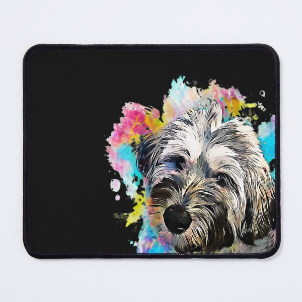 Item preview, Maisy Dog Watercolor Portrait Art Print designed and sold by YarningsandYear.