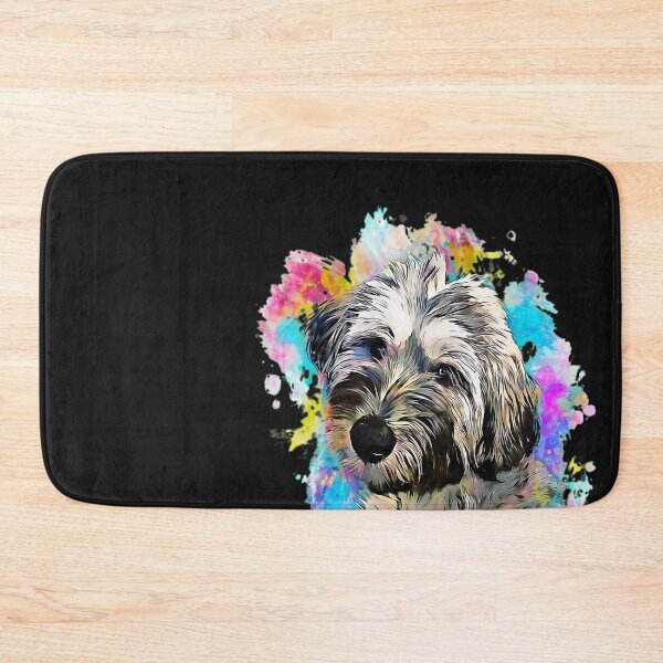 Item preview, Maisy Dog Watercolor Portrait Art Print designed and sold by YarningsandYear.