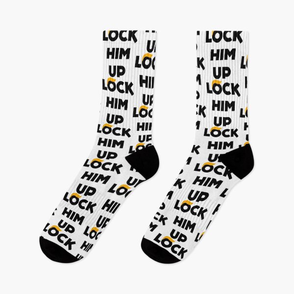 Item preview, Lock Him Up Anti Trump Tee Shirt designed and sold by ZahiraFi-reston.