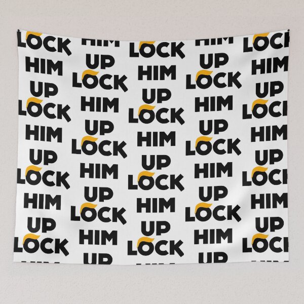 Item preview, Lock Him Up Anti Trump Tee Shirt designed and sold by ZahiraFi-reston.