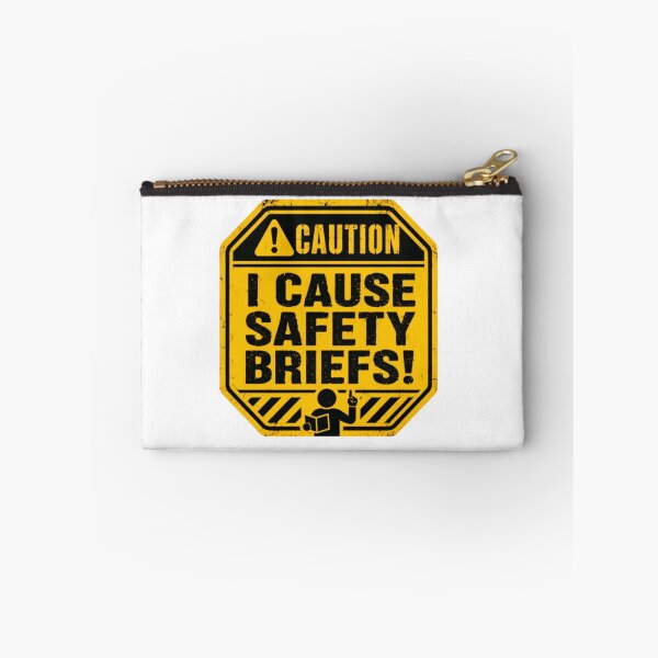 Item preview, Caution I Cause Safety Briefs Funny Workplace Humor Coworker Employee designed and sold by HumansStuck12.