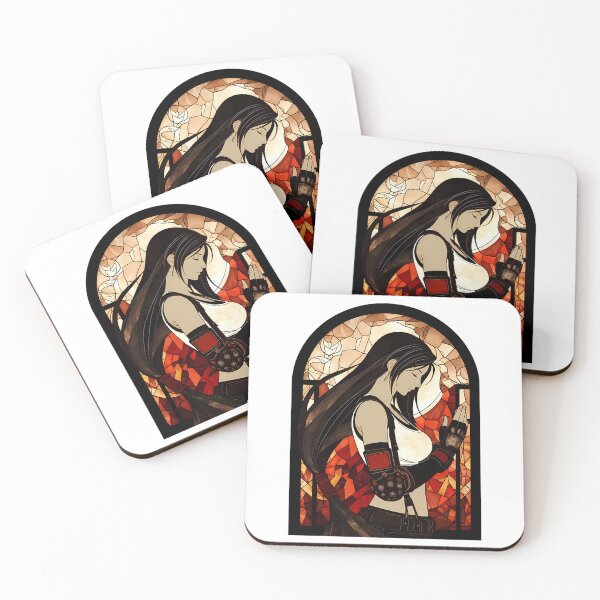 Item preview, Stained Glass Tifa designed and sold by IconicNJs.