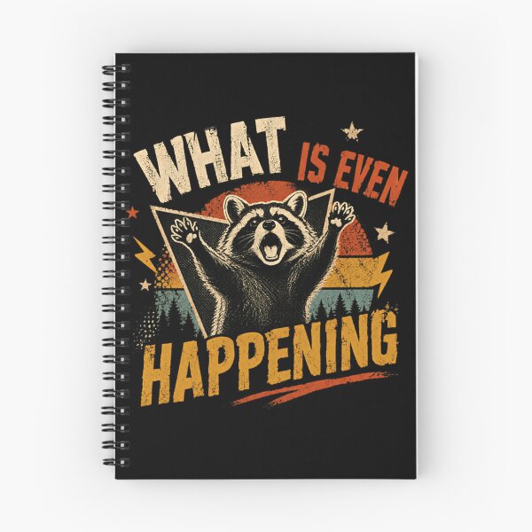 Item preview, What Is Even Happening Raccoon Funny Animal Lover Meme Gift designed and sold by JonesFlora2025.