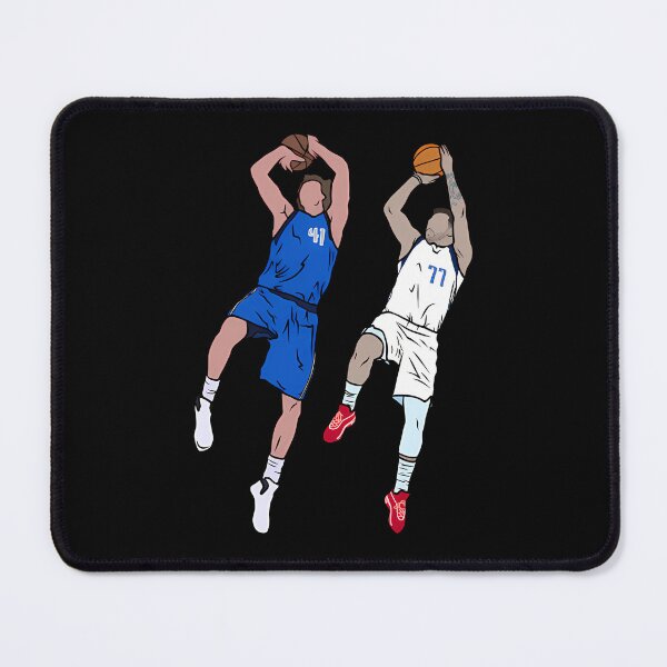 Item preview, Dirk Nowitzki And Luka Doncic Fadeaway  designed and sold by deanna8ag.