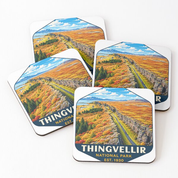 Item preview, Thingvellir National Park Iceland – Vintage Nordic Wilderness Adventure designed and sold by Gideon Emmerich.