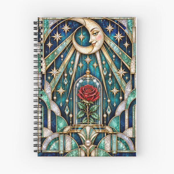 Item preview, The moon and the rose designed and sold by saranagliccuris.