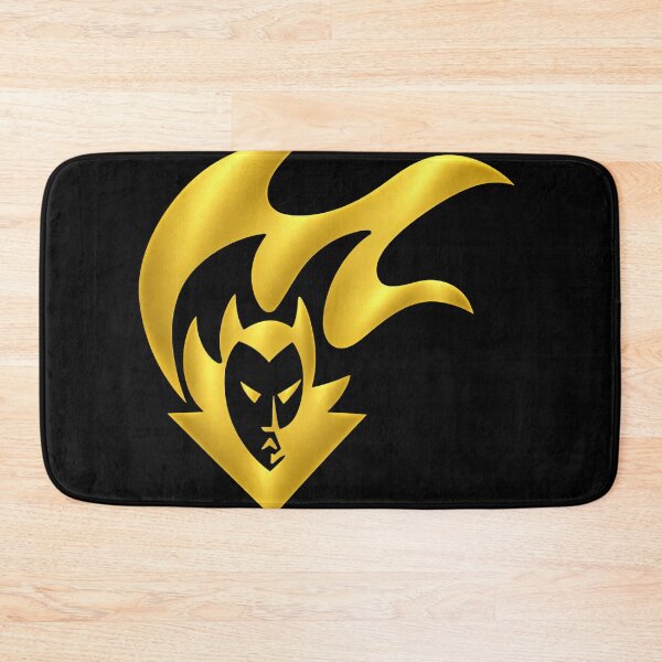 Item preview, The Mighty Demons Logo Drawing Black and Gold Series designed and sold by Luke Foran Sports Art.