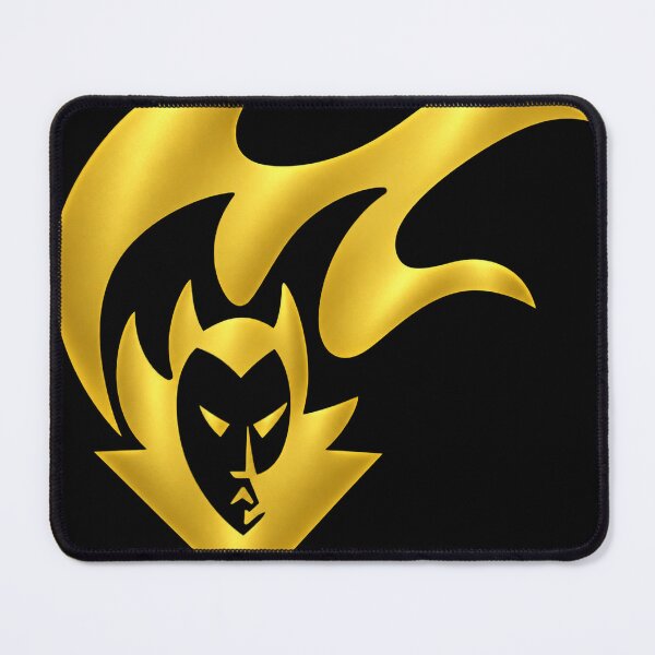 Item preview, The Mighty Demons Logo Drawing Black and Gold Series designed and sold by Luke Foran Sports Art.