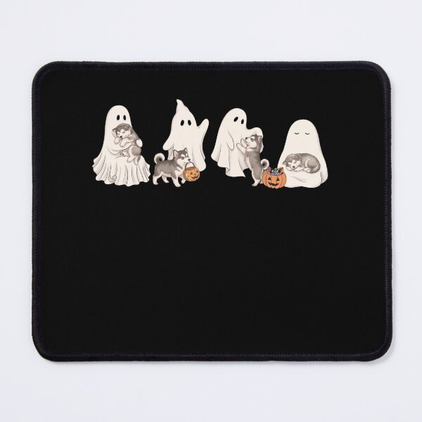 Item preview, Alaskan Malamute Halloween Boo Pumpkin Dog Lover designed and sold by dian-rody-crest.