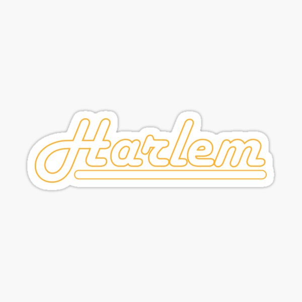 Harlem - Harlow Solid Italic Sticker