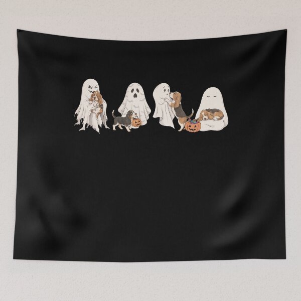 Item preview, Basset Hound Halloween Boo Pumpkin Dog Lover designed and sold by dian-rody-crest.