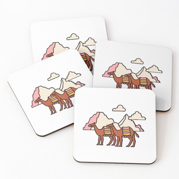 Item preview, Desert Camels Travel Adventure Wanderlust designed and sold by Star3NowForMe.