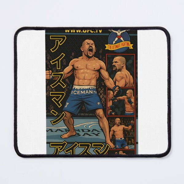 Item preview, Chuck Liddell MMA Fighter Illustration Design for Combat Sports Fans designed and sold by DramaticTroll.