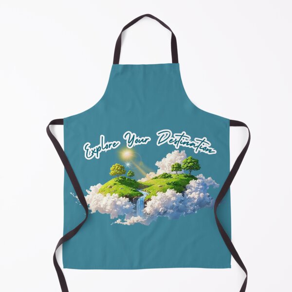 Item preview, Explore Your Destination | Floating Island Fantasy Art designed and sold by Machi-Merch.