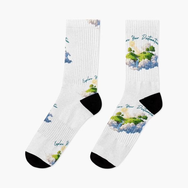 Item preview, Explore Your Destination | Floating Island Fantasy Art designed and sold by Machi-Merch.