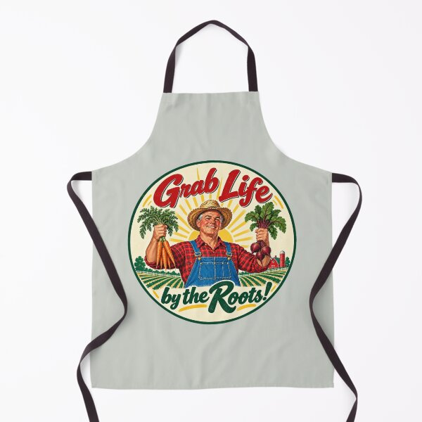 Item preview, Grab Life by the Roots Vintage Gardener designed and sold by American Fieldmark Studio.