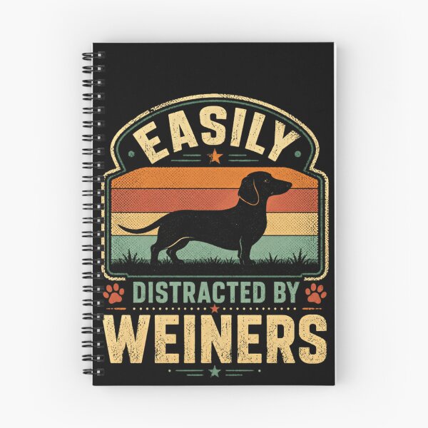 Item preview, Easily Distracted By Weiners Dachshund Dog Owner Pet Lover designed and sold by JonesFlora2025.