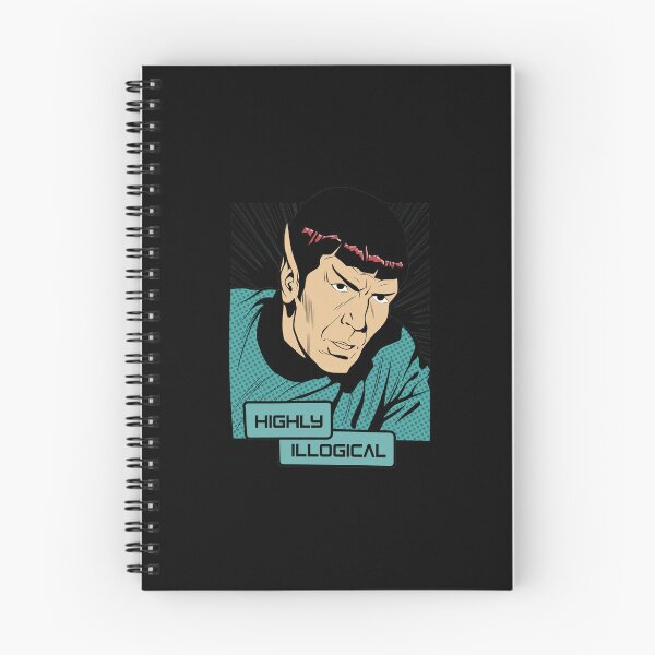 Item preview, Highly Illogical  Comic Space Officer designed and sold by NICKAYKOWSKI.