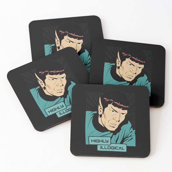 Item preview, Highly Illogical Comic Space Officer designed and sold by NICKAYKOWSKI.